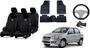 Imagem de Conjunto Completo Capa de Couro + Tapete + Capa de Volante Fiat Palio 05-10