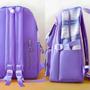 Imagem de Conjunto Completo de Mochila e Acessório Roxo 05 Itens