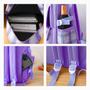 Imagem de Conjunto Completo de Mochila e Acessório Roxo 05 Itens