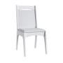Imagem de Conjunto Completo Jantar Cozinha Mesa Elástica C/ 8 Cadeiras - Branco CJE10305(8).008