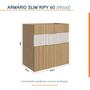 Imagem de Conjunto Completo para Banheiro Slim Kit Ripy 60cm