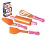 Imagem de Conjunto Confeitaria 5 Peças Infantil Cozinha Zuca Toys