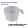 Imagem de Conjunto Copete 12 Porta Copos Descartável Cantinho Do Café Em Plástico Transparente - AMZ