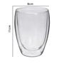 Imagem de Conjunto Copos Para Chá/ Drinks Dupla Parede - 260 Ml
