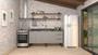 Imagem de Conjunto cozinha jupter 100% aço reforçado 1.80 mt -gabinete + armario aereo - cozimax