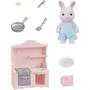 Imagem de Conjunto Cozinha Papai Coelho Neve Sylvanian Families 5678  Epoch 