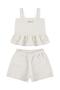 Imagem de Conjunto Cropped Infantil Rustique Princess Branco