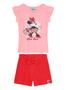 Imagem de Conjunto Curto Brandili 36373 Infantil Minnie Mouse Algodão T. 01/03