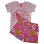 Imagem de Conjunto Curto Infantil Menina Blusa e Shorts-Kely & Kety