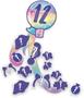 Imagem de Conjunto da coleção Little Pony Sparkle com 5 bonecos de pônei de brinquedo de 3" com chifres de unicórnio brilhantes e 12 acessórios surpresa