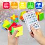 Imagem de Conjunto de 10 Cubos Mágicos Speed Cube TOY Life - Para Crianças e Adultos