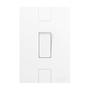 Imagem de Conjunto de 10 Interruptores de 1 Tecla Simples com Placa 4x2