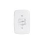 Imagem de Conjunto de 10 Interruptores de 2 Teclas Simples com Placa 4x2