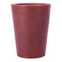 Imagem de Conjunto de 10 Vasos Decorativo para Plantas Conico Capri 44 Marrom Avermelhado