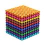 Imagem de Conjunto de 1000 bolas magnéticas de 3 mm, construção em cubo mágico