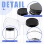 Imagem de Conjunto de 12 Potes de Vidro Glarks (120ml) com Tampas - Ideal para Cosméticos
