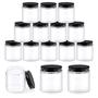 Imagem de Conjunto de 12 Potes de Vidro Glarks (120ml) com Tampas - Ideal para Cosméticos