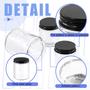 Imagem de Conjunto de 12 Potes de Vidro Glarks (60ml, 120ml, 240ml) com Tampas