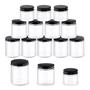 Imagem de Conjunto de 12 Potes de Vidro Glarks (60ml, 120ml, 240ml) com Tampas