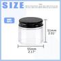 Imagem de Conjunto de 15 Potes de Vidro Glarks (60ml) com Tampas - Ideal para Cremes e Pomadas
