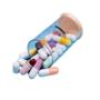 Imagem de Conjunto de 16 Batons Wokex Capsule Mini - À Prova D'Água e Longa Duração