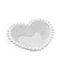 Imagem de Conjunto de 2 Bowls em Porcelana em Formato de Coração - Beads Branco, 15x13x5cm