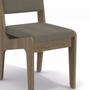Imagem de Conjunto de 2 Cadeiras de Madeira Nogal CAD105 Kappesberg Café