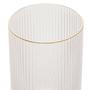 Imagem de Conjunto de 2 Copos Alto de Cristal com Fio de Ouro Lines 400ml - Wolff