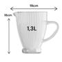 Imagem de Conjunto De 2 Copos Lines 450ml Com Jarra Para Servir 1,3 Litros Resistente