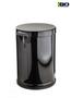 Imagem de Conjunto De 2 Lixeiras 4.5L Preto Multiambiente Metal Com Cesto Interno Removível