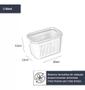 Imagem de Conjunto De 2 Potes Herméticos Slim 1780 ML - Paramount