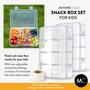 Imagem de Conjunto de 2 Recipientes para Lanches MotherCould Kids com Etiquetas