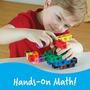 Imagem de Conjunto de 200 Cubos MathLink Big Builders com Guia de Atividades