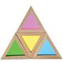 Imagem de Conjunto de 24 Peças de Blocos de Construção - Brinquedo Educativo para Mistura de Cores