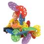 Imagem de Conjunto de 24 Peças para Construção - Brinquedos Educativos com Vários Entalhes