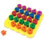 Imagem de Conjunto de 27 peças para crianças Pegboard Learning Resources Stacking Shapes