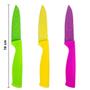 Imagem de Conjunto De 3 Facas Coloridas - Fruit Knife