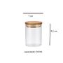 Imagem de Conjunto de 3 potes Hermeticos temperos chas 9,5 x 7cm 150ML