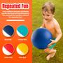 Imagem de Conjunto de 4 Bolas de Playground New Bounce com Bomba e 2 Pinos de 8,5 Polegadas