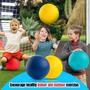 Imagem de Conjunto de 4 Bolas de Playground New Bounce com Bomba e 2 Pinos de 8,5 Polegadas