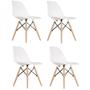 Imagem de Conjunto de 4 Cadeiras Pp Base Madeira Eames Dsw-m