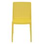 Imagem de Conjunto de 4 Cadeiras Tramontina Isabelle em Polipropileno e Fibra de Vidro Amarela