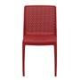 Imagem de Conjunto de 4 Cadeiras Tramontina Isabelle em Polipropileno e Fibra de Vidro Vermelha