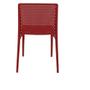 Imagem de Conjunto de 4 Cadeiras Tramontina Isabelle em Polipropileno e Fibra de Vidro Vermelha