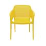 Imagem de Conjunto de 4 Cadeiras Tramontina Vanda Amarelo