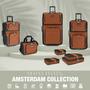 Imagem de Conjunto de 4 peças Luggage Travel Select Amsterdam laranja