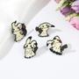 Imagem de Conjunto De 4 Pins De Esmalte De Animais De Desenho Animado Engraçado Mimikyu Broche Para Carteira