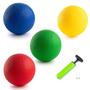 Imagem de Conjunto de 4 Playground Balls New Bounce Dodgeball 400g para crianças