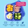Imagem de Conjunto de 4 Recipientes Bentgo Easyboxes com 8 Peças - Ideal para Lanches