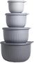 Imagem de Conjunto de 4 Taças de Mistura COOK WITH COLOR com Tampas